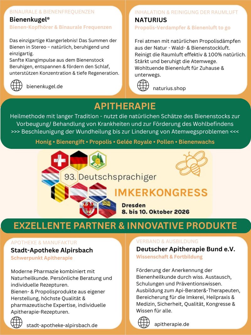 93. Deutschsprachiger Imkerkongress Dresden